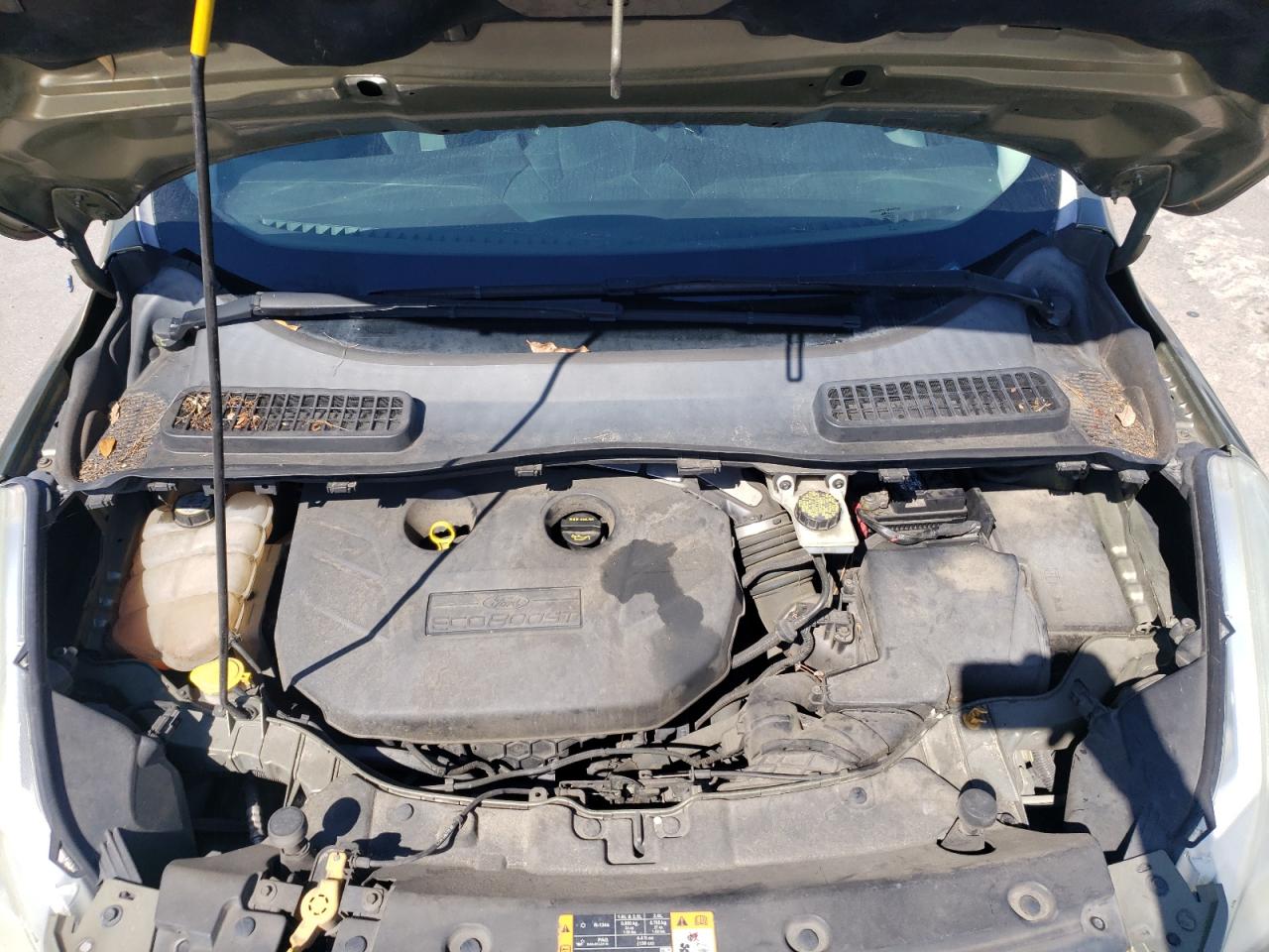 2013 Ford Escape VIN 1FMCU0G97DUA71017 Copart auction photo, undercarriage damage thumbnail 12