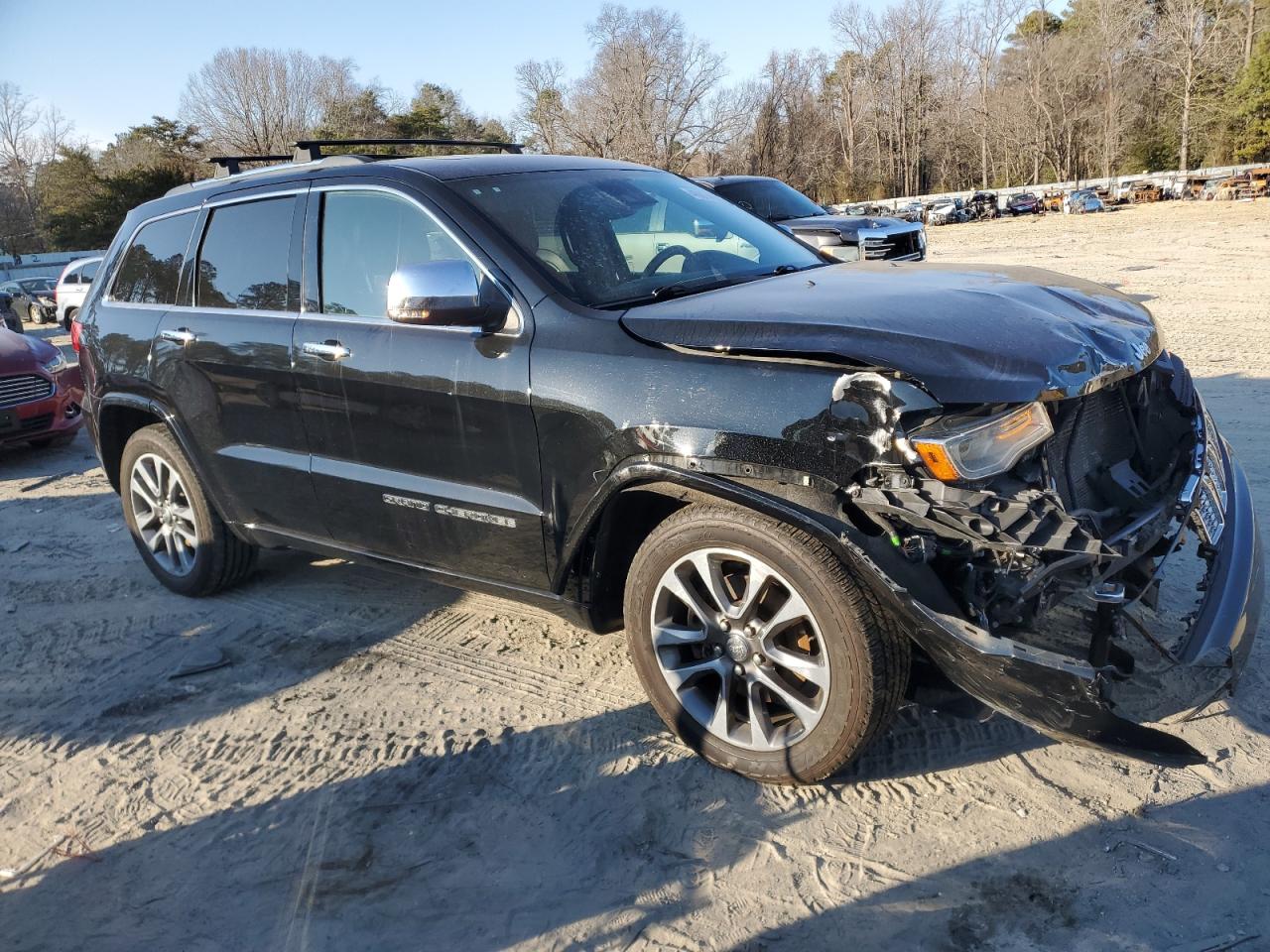 2017 Jeep Grand Cherokee VIN 1C4RJFCT5HC828780 Copart auction photo, front end damage thumbnail 4