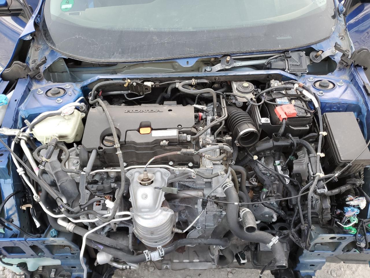 2019 Honda Civic VIN 19XFC2F64KE018391 Copart auction photo, all over damage thumbnail 11