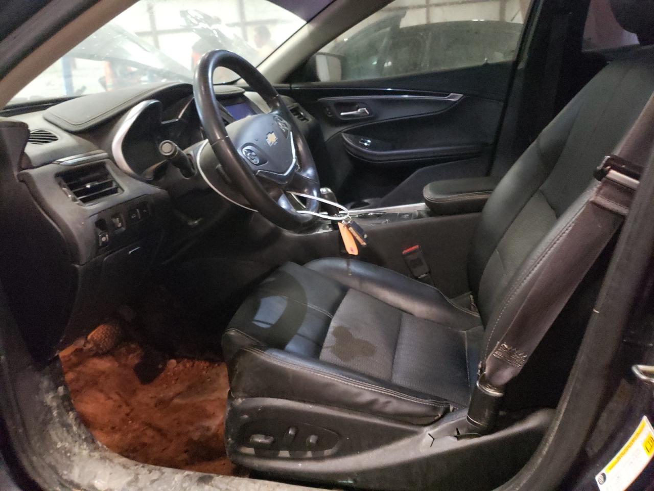 2017 Chevrolet Impala VIN 1G1105SA0HU188782 Copart auction photo, front end / side damage thumbnail 7