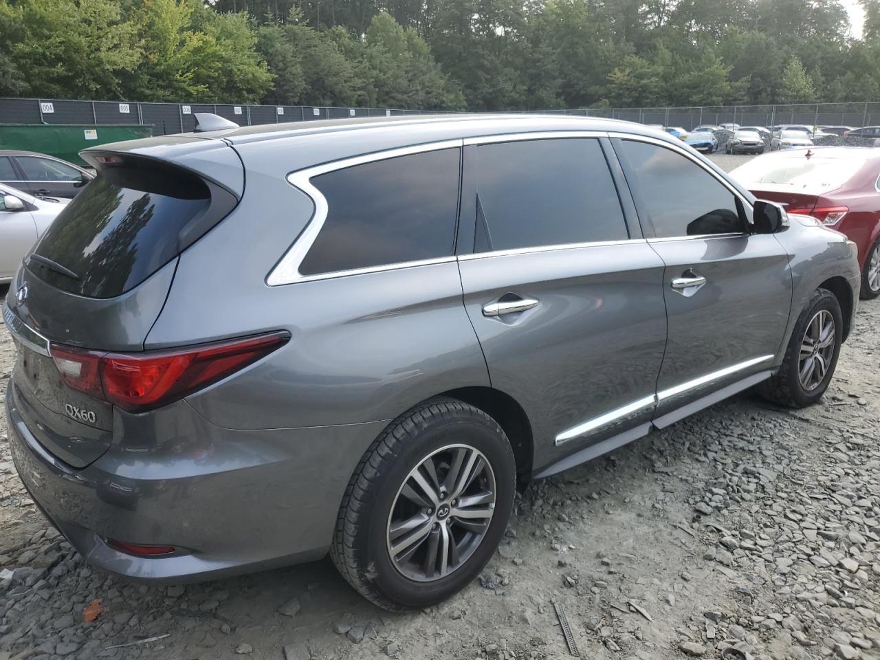 2020 Infiniti QX60 VIN 5N1DL0MM6LC528100 Copart auction photo, minor dent/scratches damage thumbnail 3