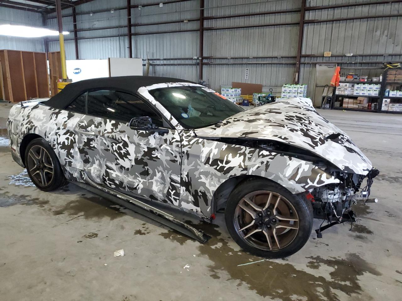 2019 Ford Mustang VIN 1FATP8FF7K5149357 Copart auction photo, front end damage thumbnail 4