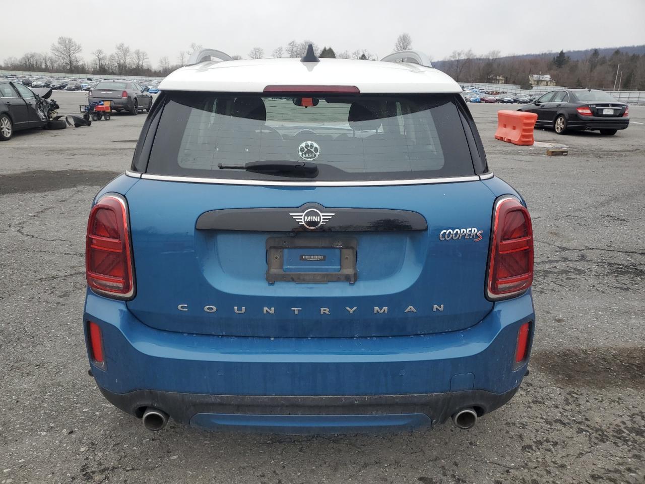 2021 MINI Cooper VIN WMZ83BR00M3M83132 Copart auction photo, front end damage thumbnail 6
