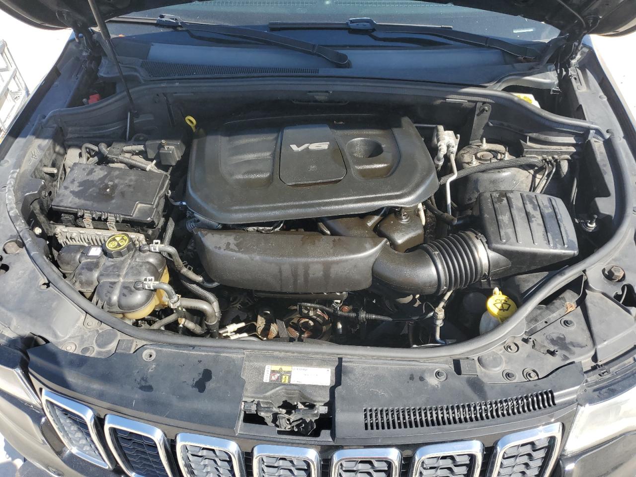 2017 Jeep Grand Cherokee VIN 1C4RJFAG8HC866316 Copart auction photo, front end / undercarriage damage thumbnail 14