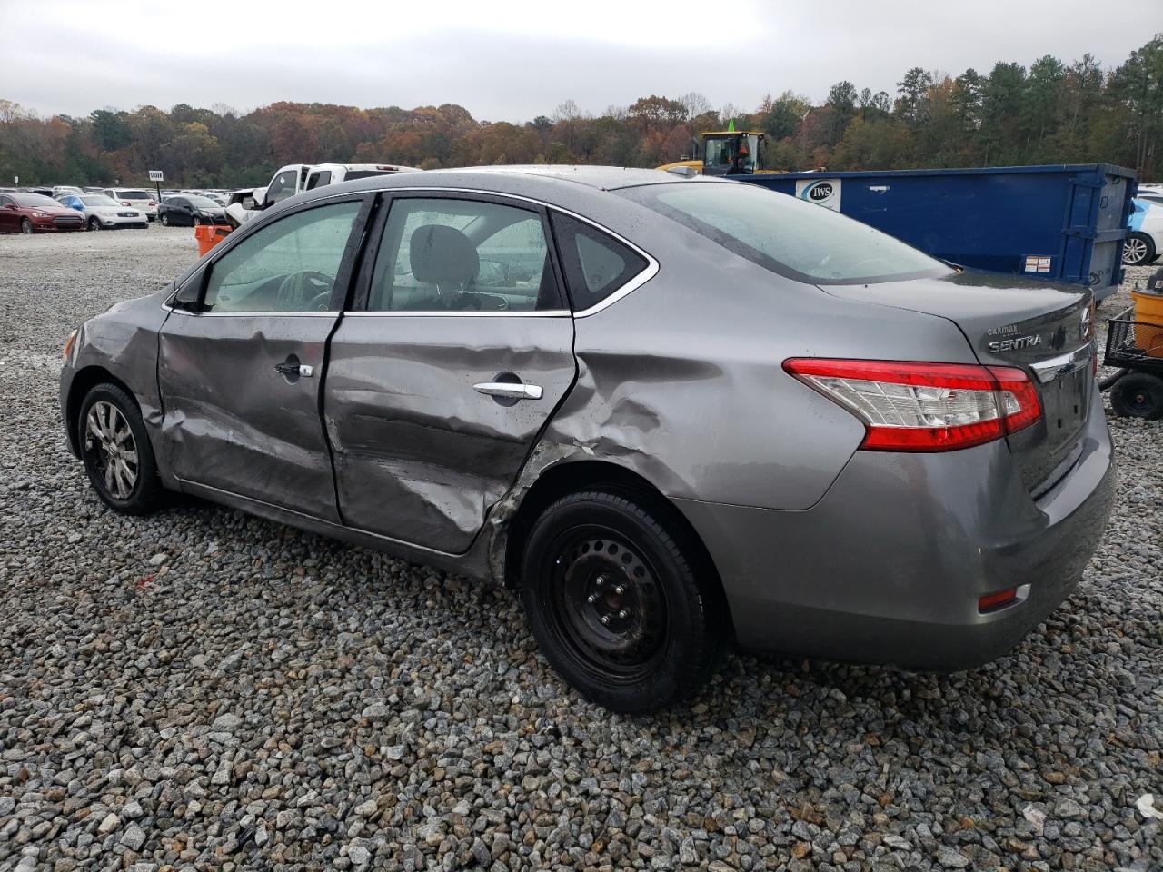 2015 Nissan Sentra VIN 3N1AB7AP2FY351271 Copart auction photo, all over damage thumbnail 2