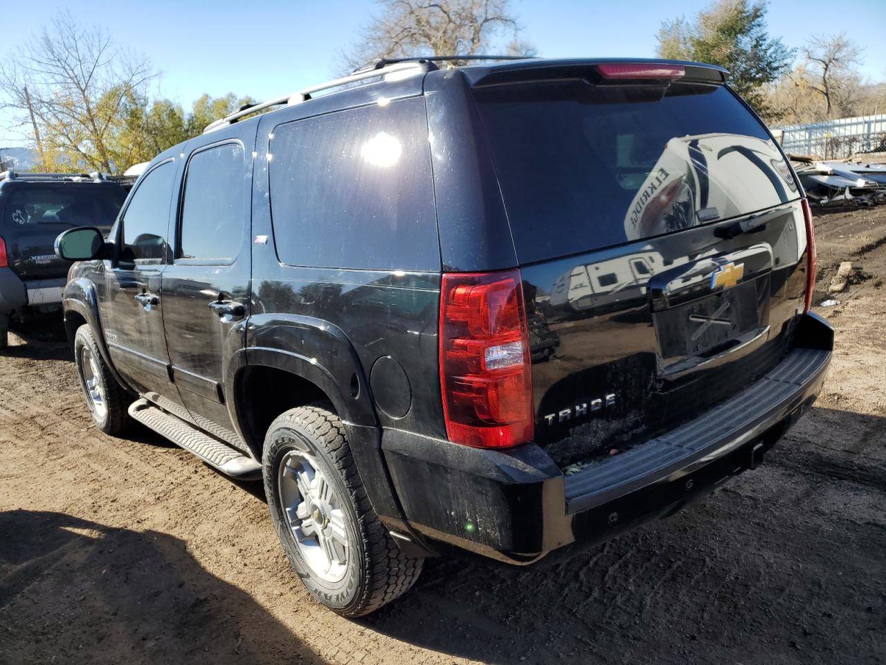 2012 Chevrolet Tahoe VIN 1GNSKBE07CR160732 Copart auction photo, side damage thumbnail 2