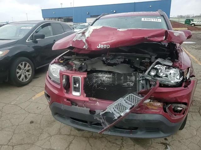 2017 Jeep Compass VIN 1C4NJCEA9HD153180 Copart auction photo, front end damage thumbnail 14