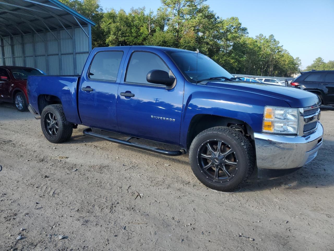 2013 Chevrolet Silverado VIN 3GCPCREA5DG169802 Copart auction photo, rear end damage thumbnail 4