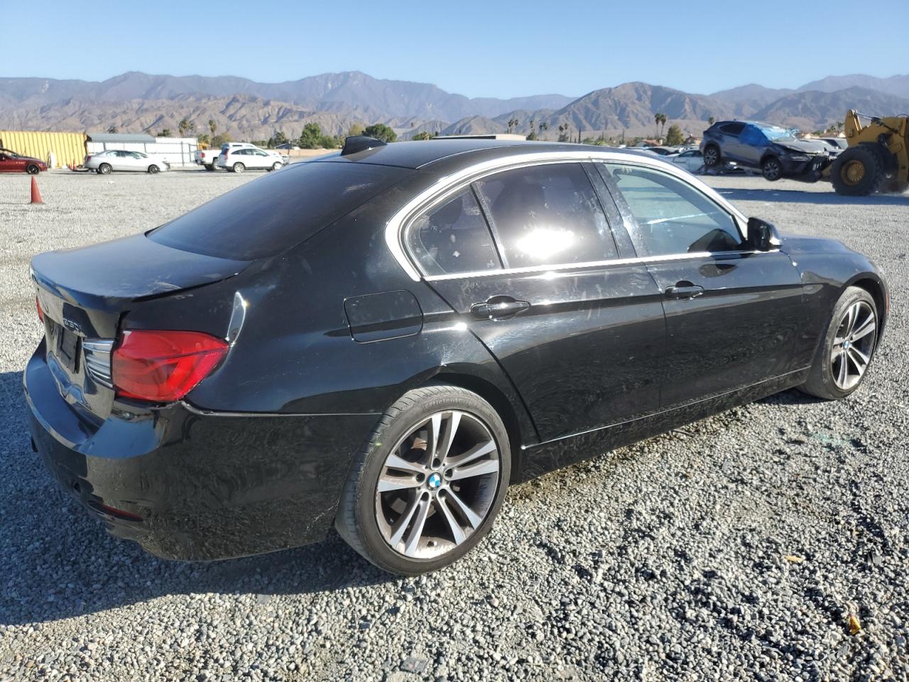 2017 BMW 3er VIN WBA8B9G5XHNU49832 Copart auction photo, rear end damage thumbnail 3