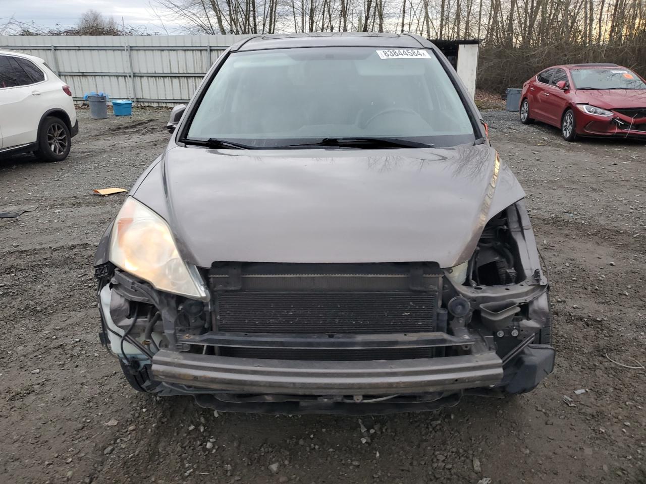 2009 Honda CR-V VIN 5J6RE38779L006878 Copart auction photo, front end / side damage thumbnail 5