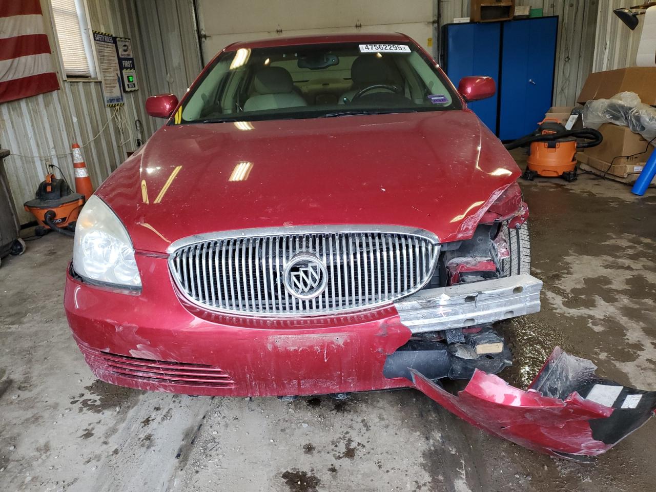 2009 Buick Lucerne VIN 1G4HP57M89U146555 Copart auction photo, front end / minor dent/scratches damage thumbnail 5
