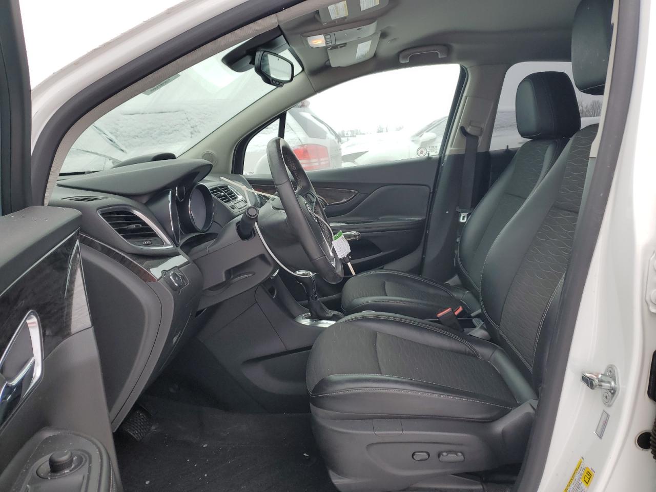 2016 Buick Encore VIN KL4CJ1SM8GB607949 Copart auction photo, side / front end damage thumbnail 7