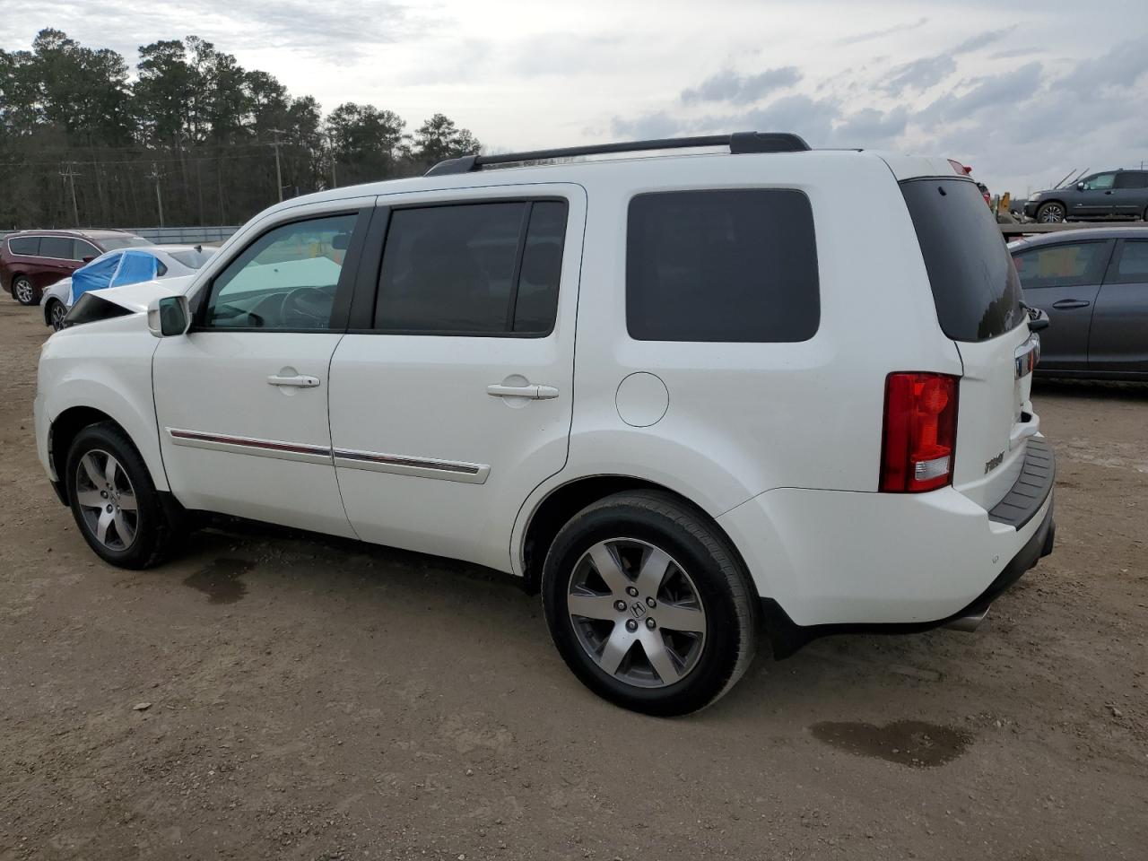 2013 Honda Pilot VIN 5FNYF3H98DB003662 Copart auction photo, front end damage thumbnail 2