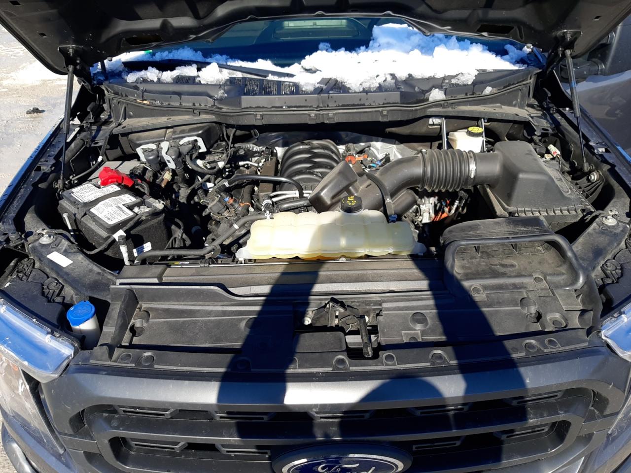 2022 Ford F-150 VIN 1FTFW1E51NFC09089 Copart auction photo, front end / side damage thumbnail 11