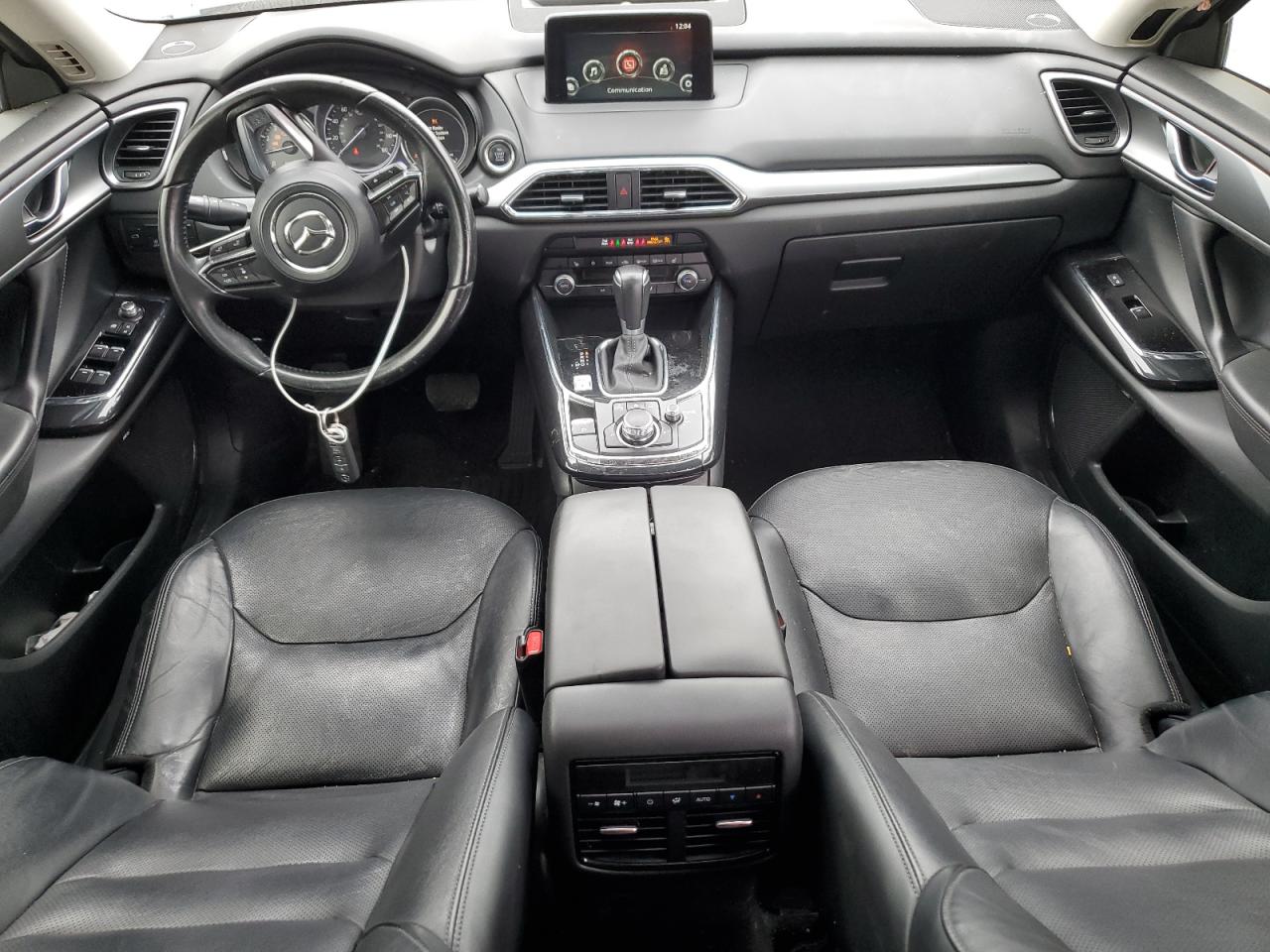 2019 Mazda CX-9 VIN JM3TCBCY8K0303314 Copart auction photo, undercarriage / front end damage thumbnail 8