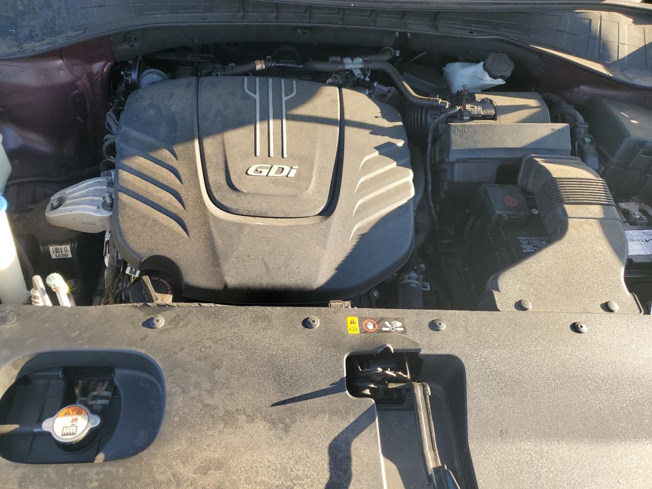 2016 KIA Sorento VIN 5XYPG4A51GG074267 Copart auction photo, front end damage thumbnail 12