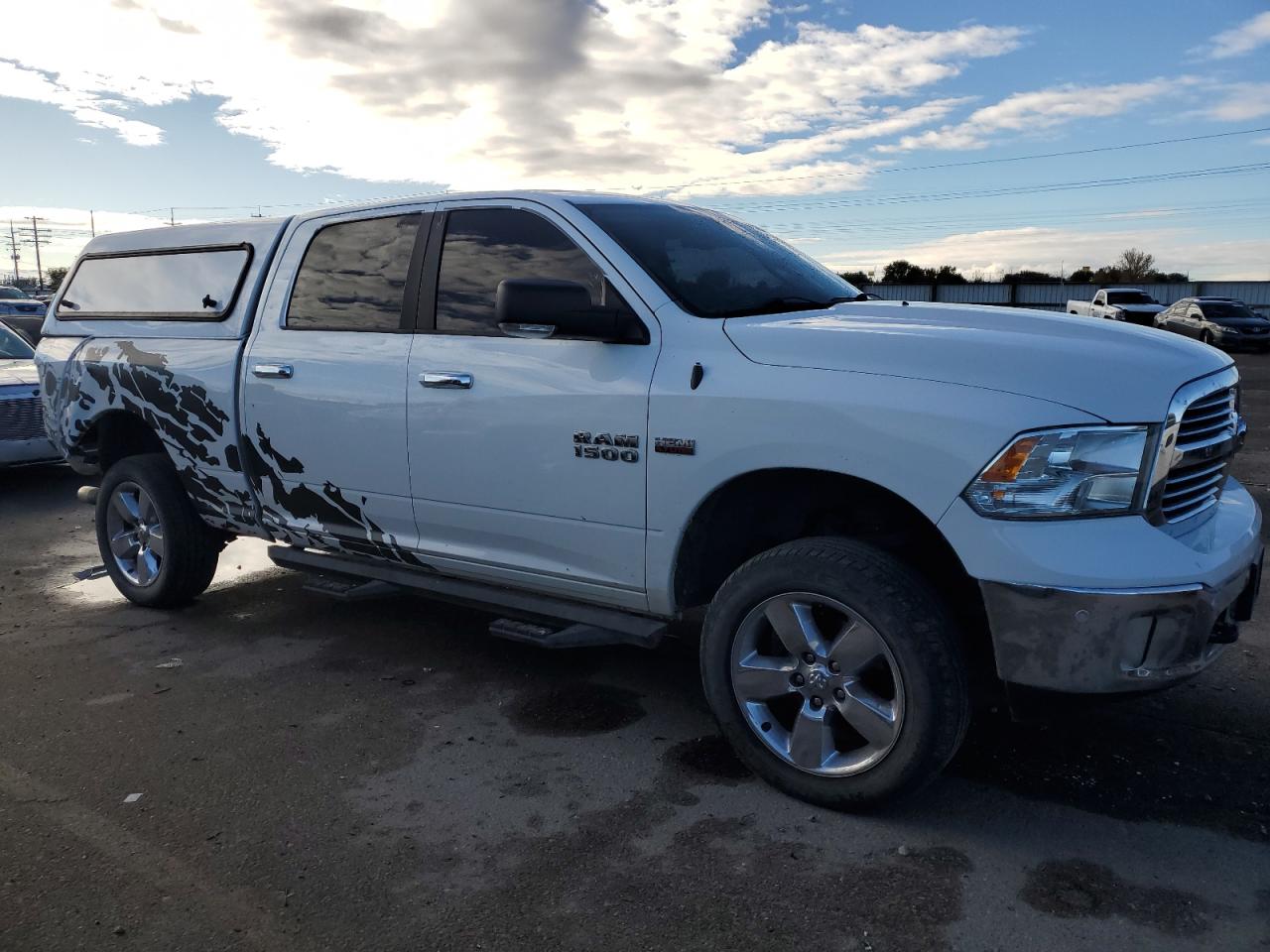 2017 RAM 1500 VIN 1C6RR7TT4HS569131 Copart auction photo, rear end / undercarriage damage thumbnail 4