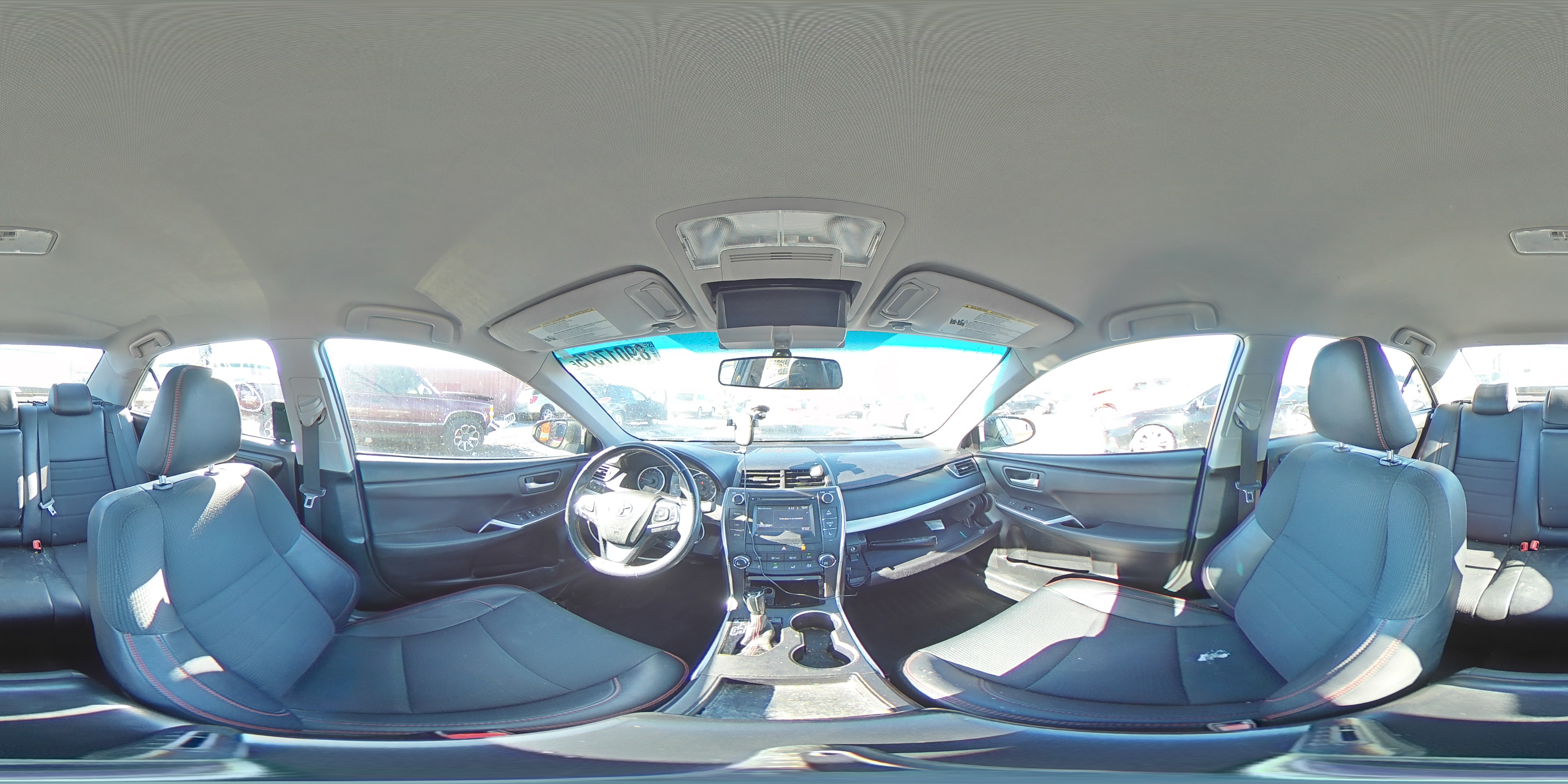 2017 Toyota Camry VIN 4T1BF1FKXHU649665 Copart auction photo, rear end damage thumbnail 14