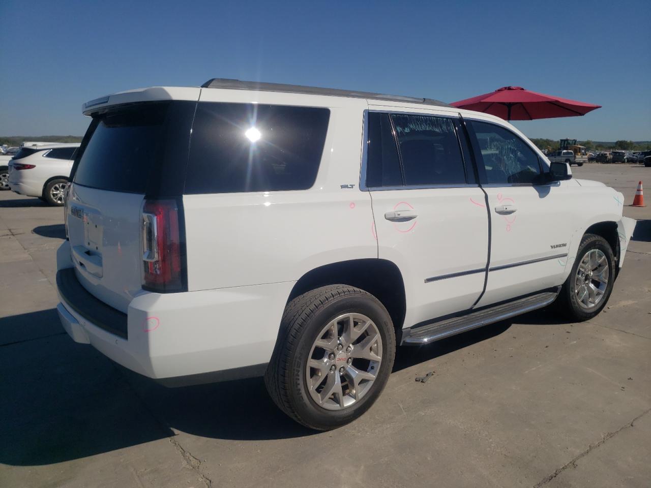 2016 GMC Yukon VIN 1GKS1BKC8GR198250 Copart auction photo, front end damage thumbnail 3