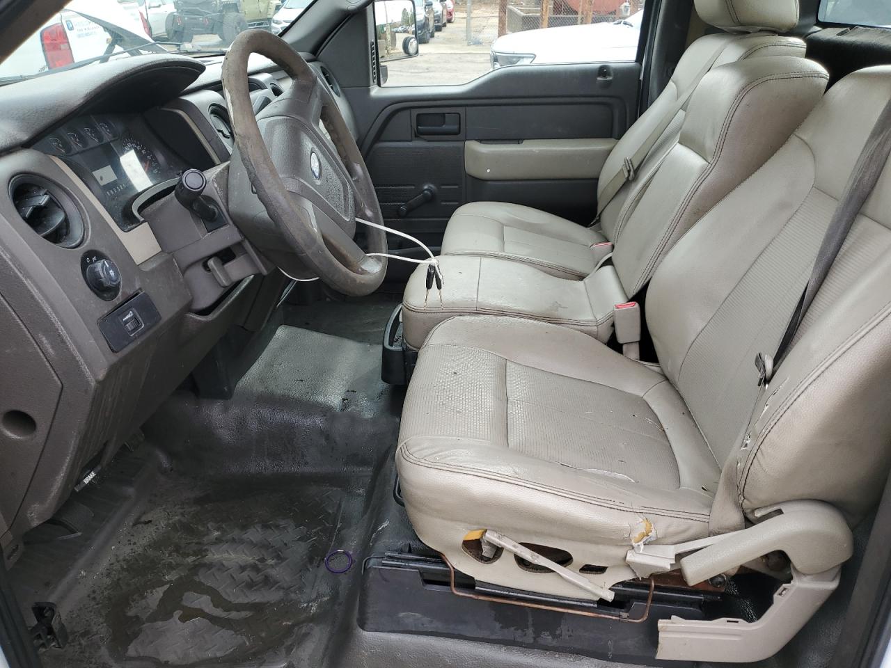 2010 Ford F-150 VIN 1FTPF1CV1AKE27168 Copart auction photo, side damage thumbnail 7