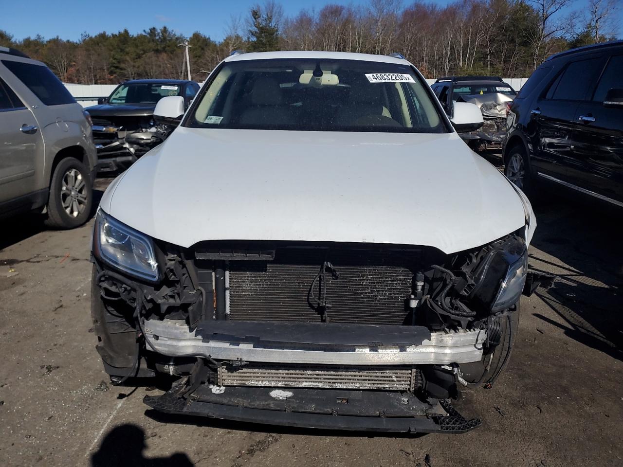 2015 Audi Q5 VIN WA1LFBFP0FA072471 Copart auction photo, front end damage thumbnail 5