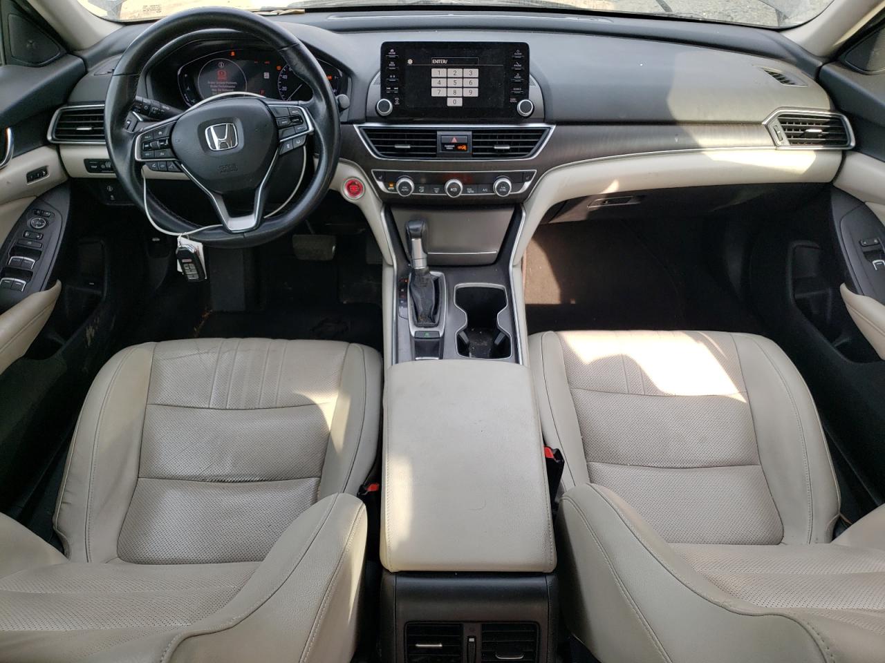 2018 Honda Accord VIN 1HGCV1F56JA232090 Copart auction photo, rear end / front end damage thumbnail 8
