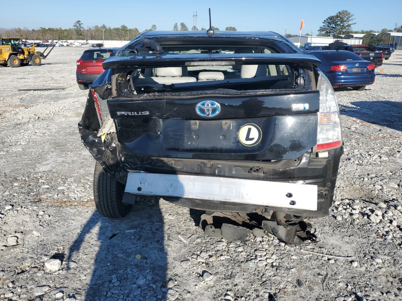 2011 Toyota Prius VIN JTDKN3DU9B0275197 Copart auction photo, rear end damage thumbnail 6