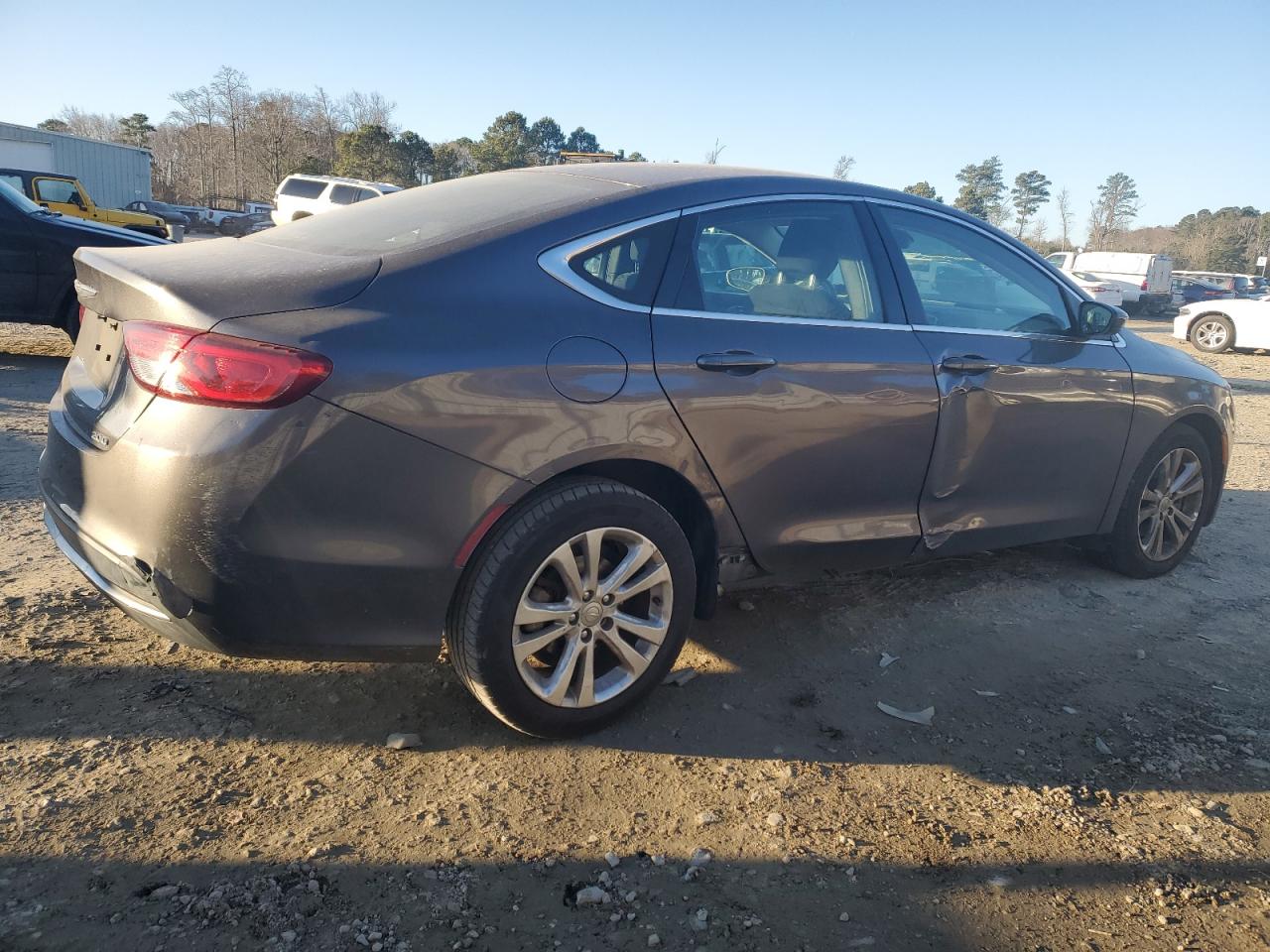 2015 Chrysler 200 VIN 1C3CCCAB4FN685688 Copart auction photo, mechanical / side damage thumbnail 3