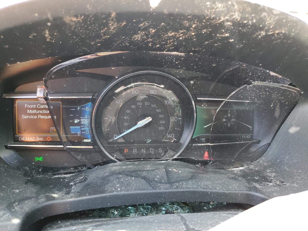 2018 Ford Explorer VIN 1FM5K7F81JGB27270 Copart auction photo, top/roof damage thumbnail 9