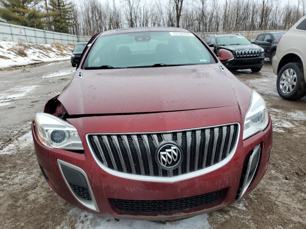 2017 Buick Regal VIN 2G4GU5GX7H9149781 Copart auction photo, all over / side damage thumbnail 5