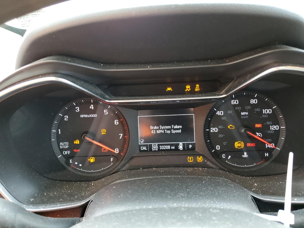 2021 Chevrolet TrailBlazer VIN KL79MRSLXMB043615 Copart auction photo, front end damage thumbnail 9