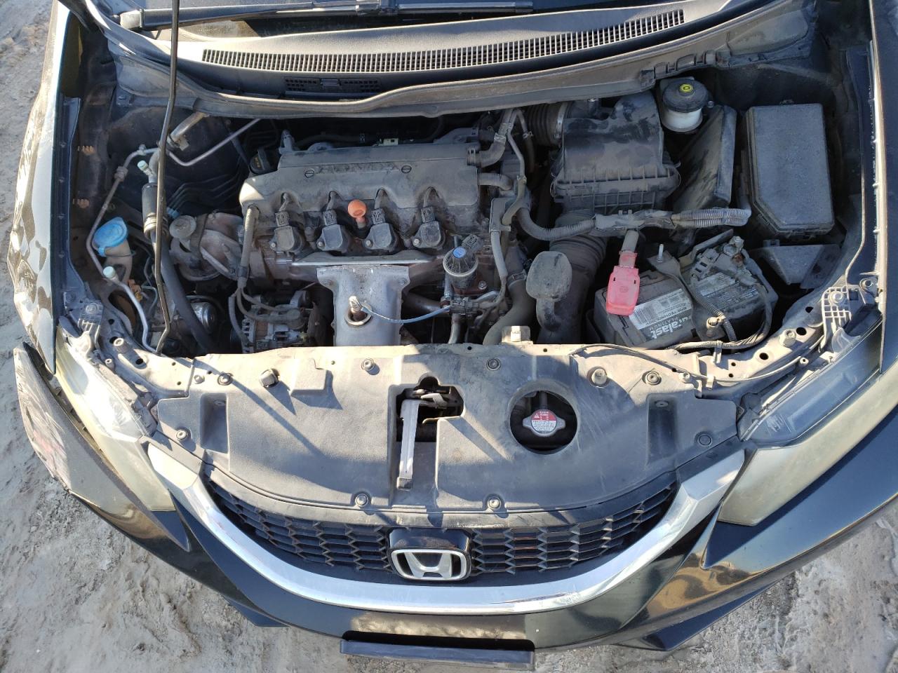 2014 Honda Civic VIN 19XFB2F8XEE080502 Copart auction photo, front end / undercarriage damage thumbnail 11