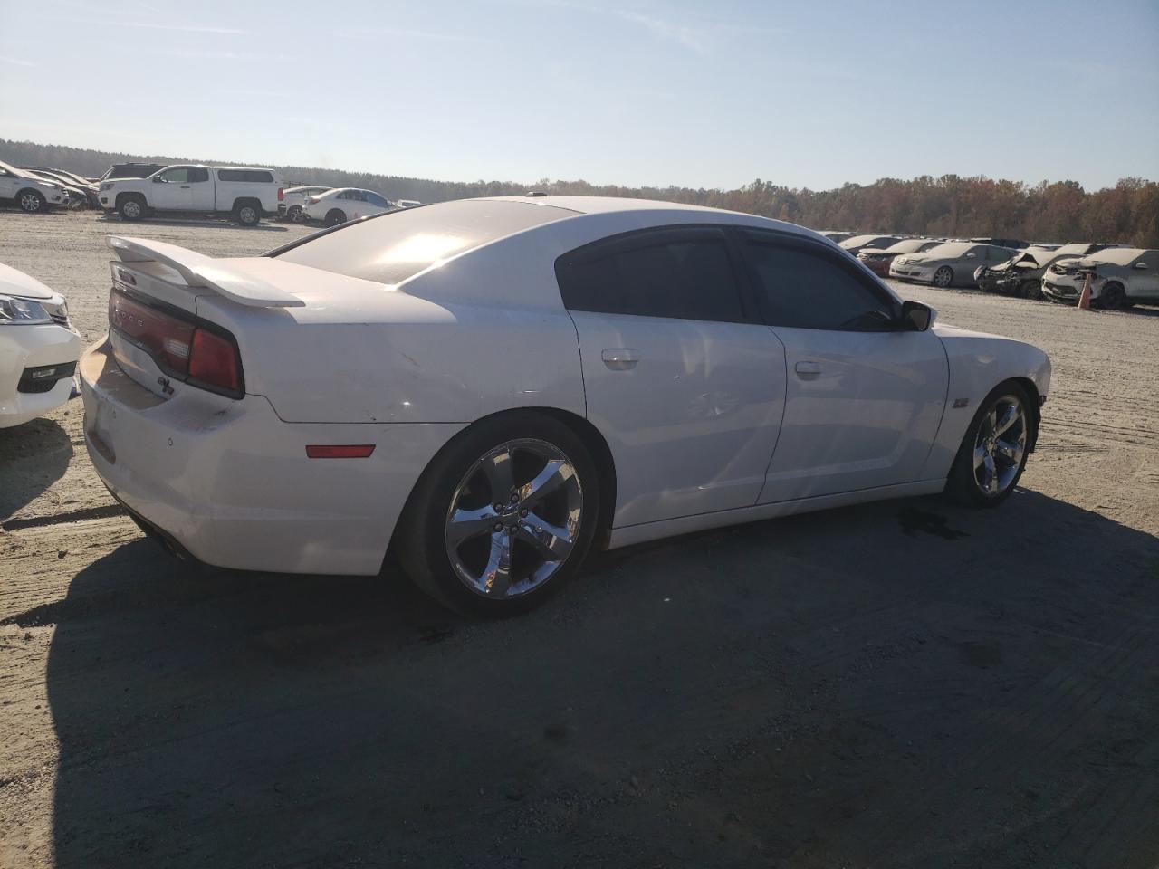 2012 Dodge Charger VIN 2C3CDXCT4CH193693 Copart auction photo, front end / minor dent/scratches damage thumbnail 3