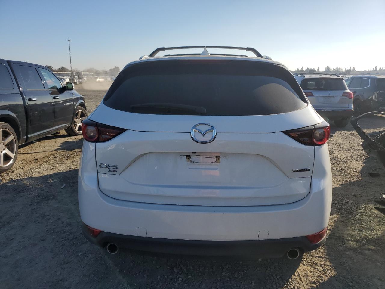 2020 Mazda CX-5 VIN JM3KFBCM7L1844074 Copart auction photo, front end / rear end damage thumbnail 6