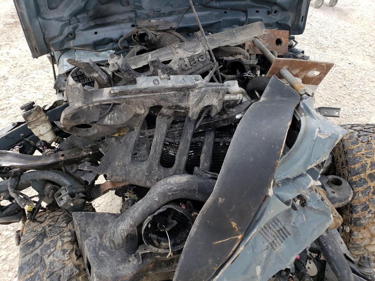 2014 Jeep Wrangler VIN 1C4BJWDG7EL134686 Copart auction photo, rollover damage thumbnail 13