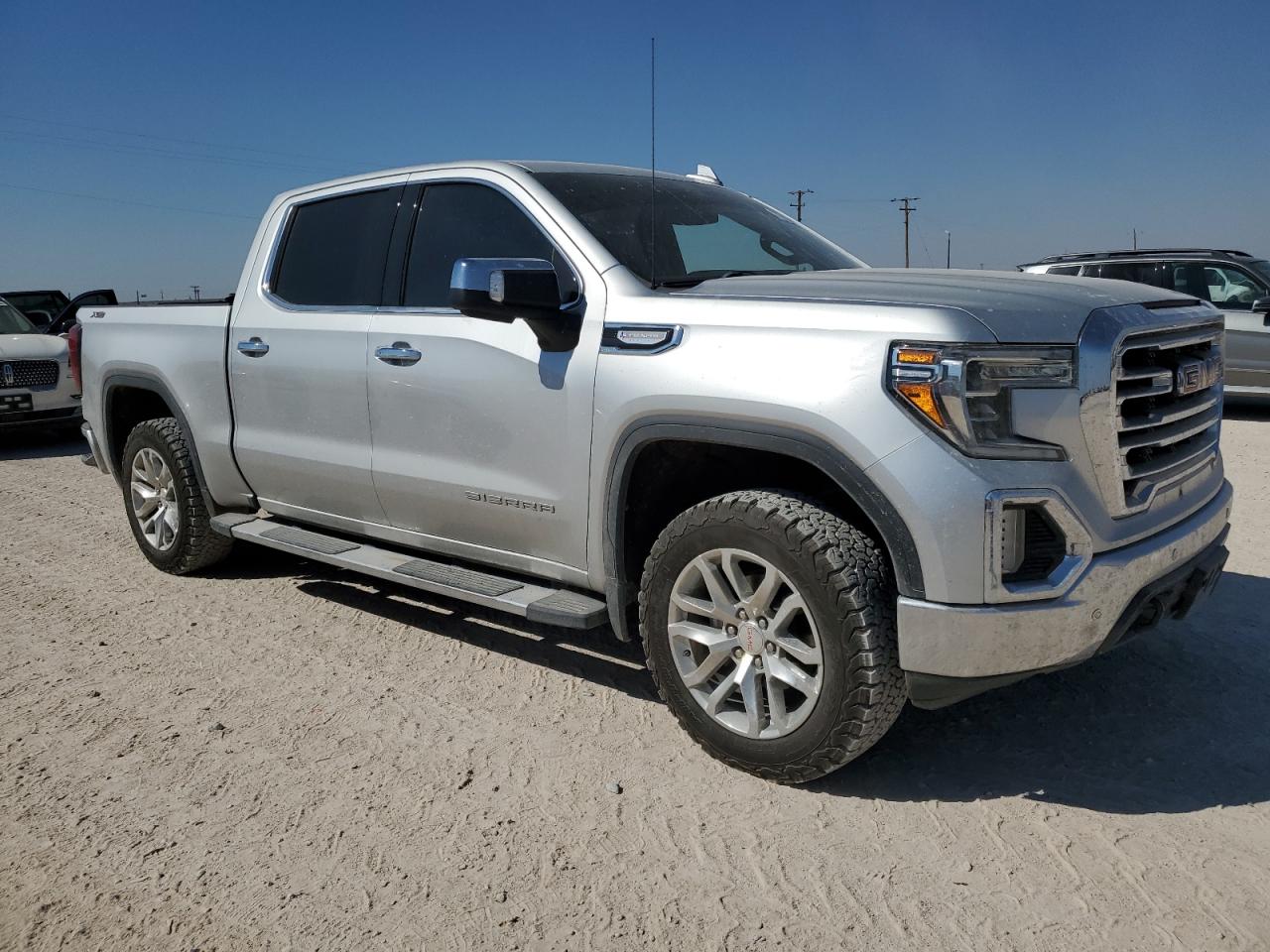 2019 GMC Sierra VIN 3GTU9DED8KG185553 Copart auction photo, water/flood damage thumbnail 4