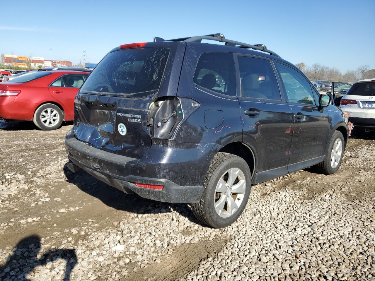 2016 Subaru Forester VIN JF2SJAGC2GH427849 Copart auction photo, rear end damage thumbnail 3