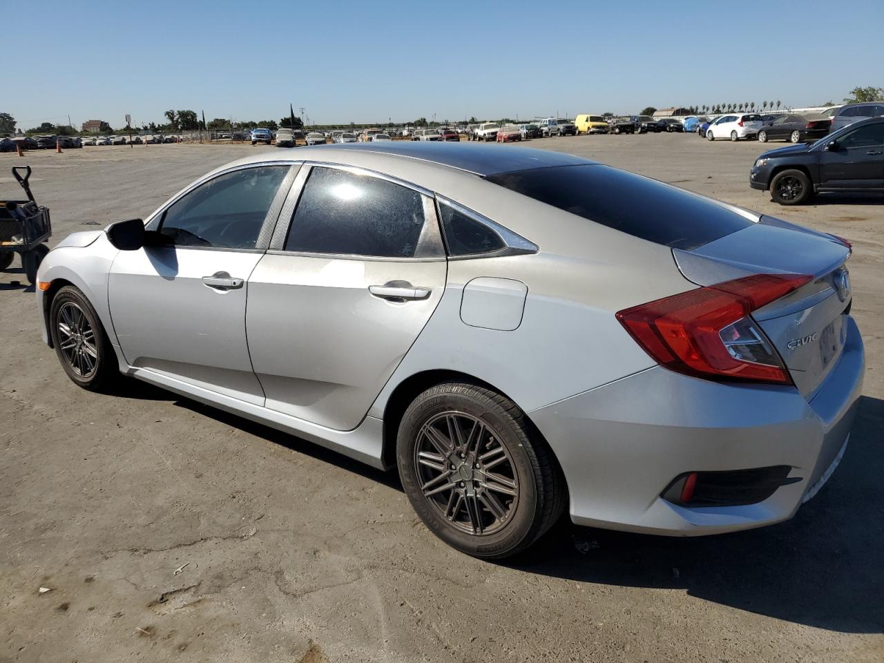 2016 Honda Civic VIN 19XFC2F54GE205550 Copart auction photo, front end damage thumbnail 2