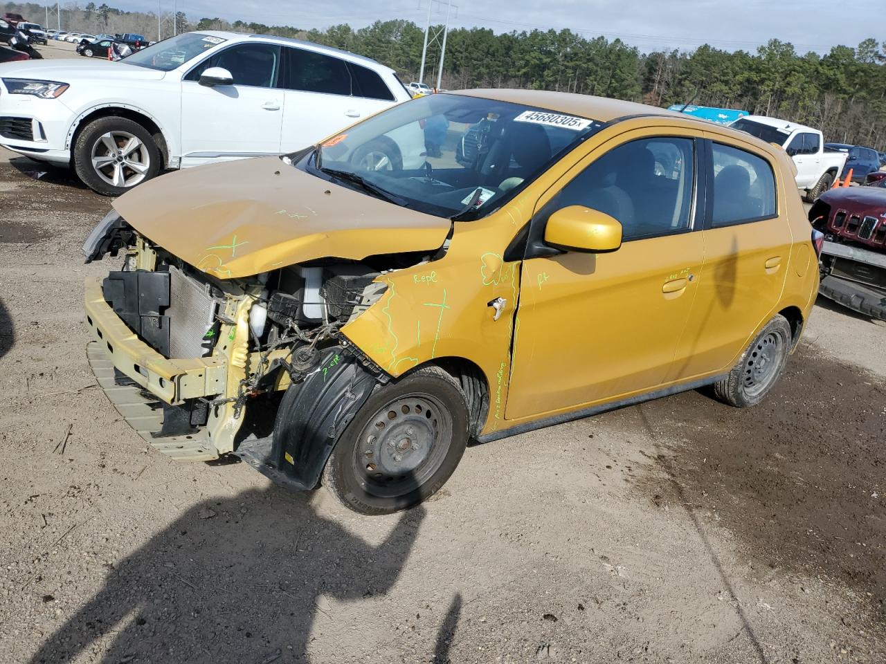 2021 Mitsubishi Mirage VIN ML32AUHJ2MH001154