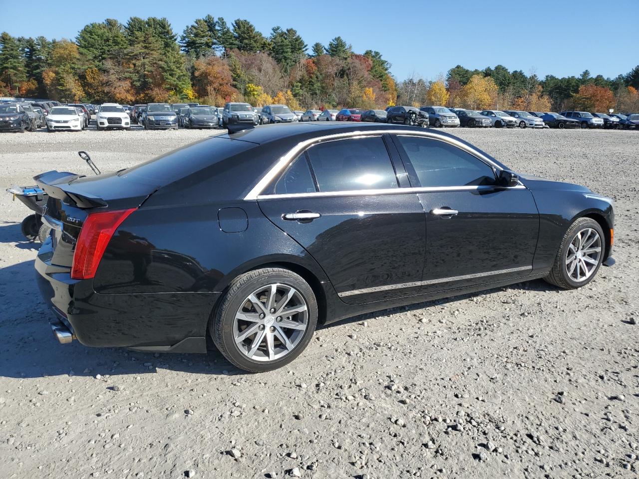2016 Cadillac CTS VIN 1G6AX5SX0G0178947 Copart auction photo, rear end damage thumbnail 3