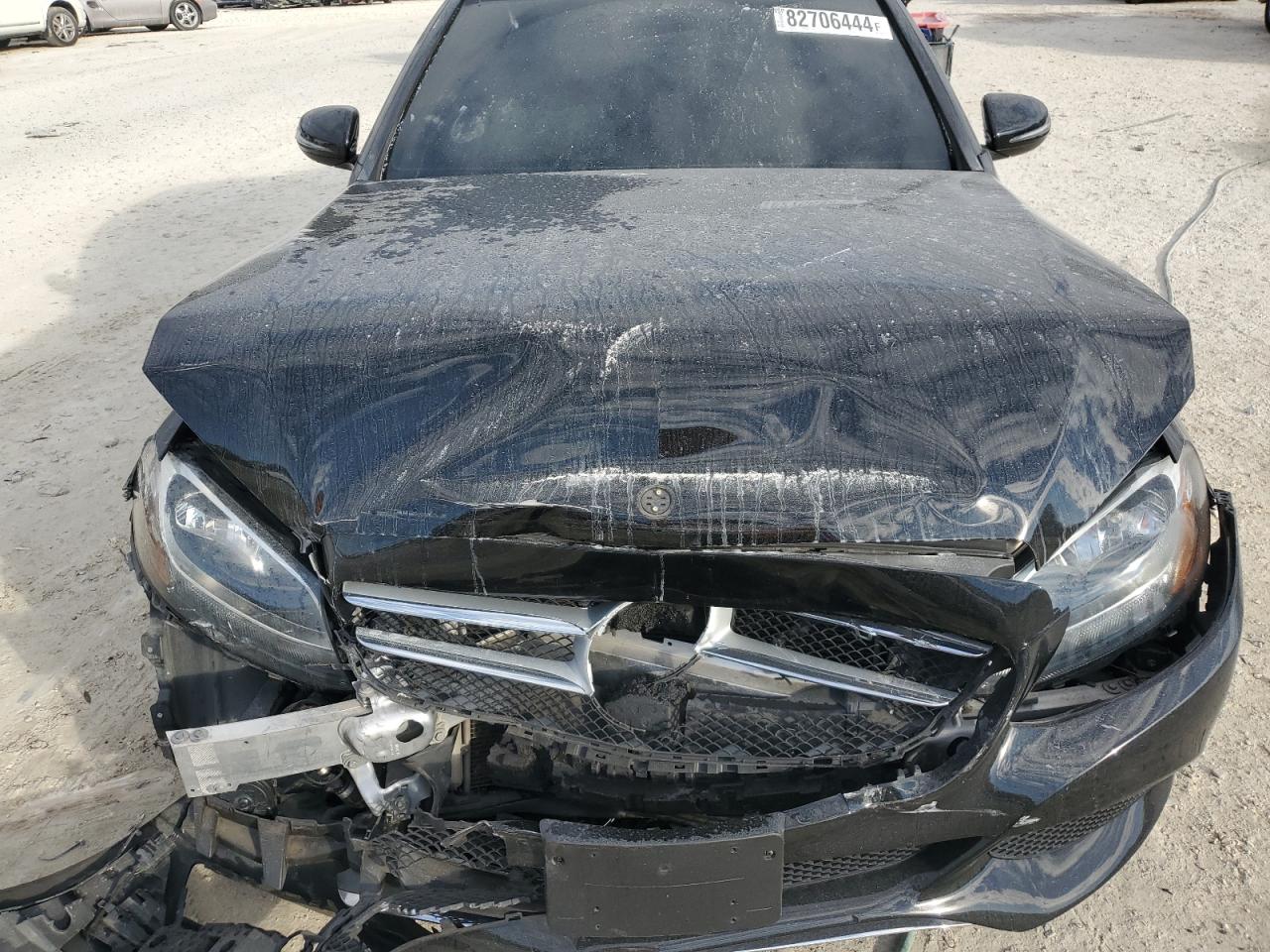 2016 Mercedes-Benz C-klasse VIN 55SWF4JB4GU176480 Copart auction photo, front end damage thumbnail 12