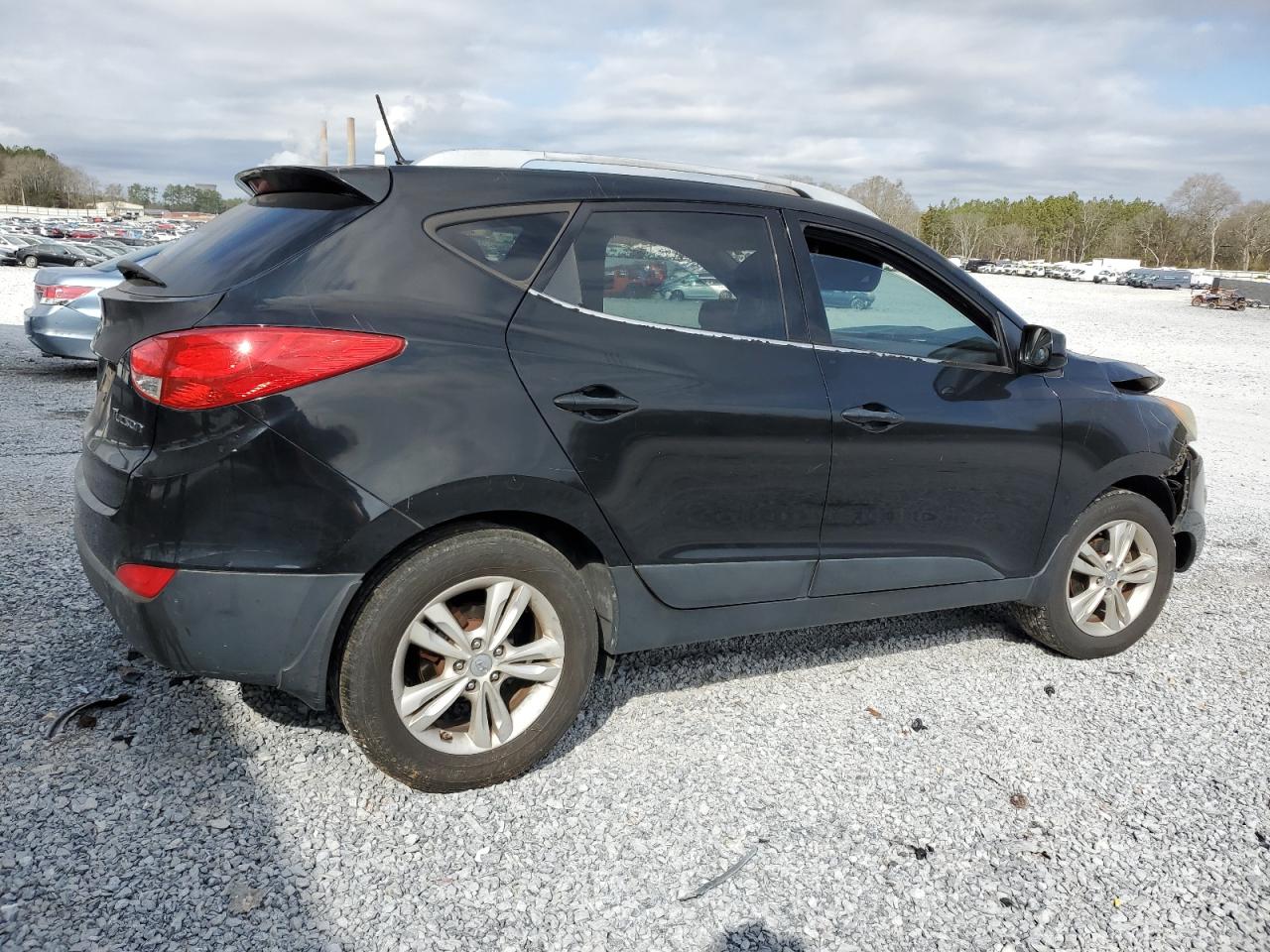 2010 Hyundai Tucson VIN KM8JU3AC4AU057357 Copart auction photo, front end damage thumbnail 3