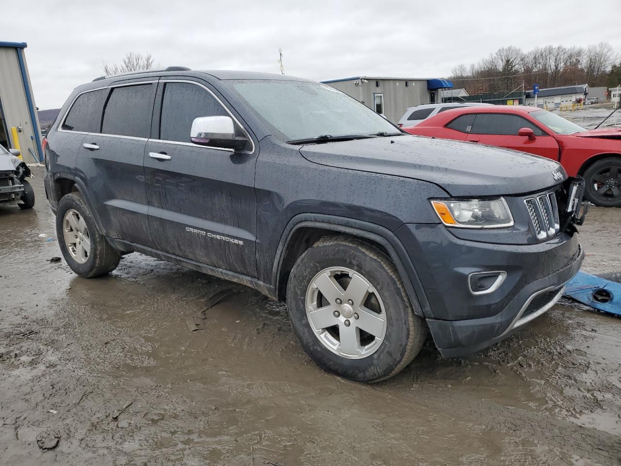 2014 Jeep Grand Cherokee VIN 1C4RJFBGXEC143559 Copart auction photo, front end damage thumbnail 4