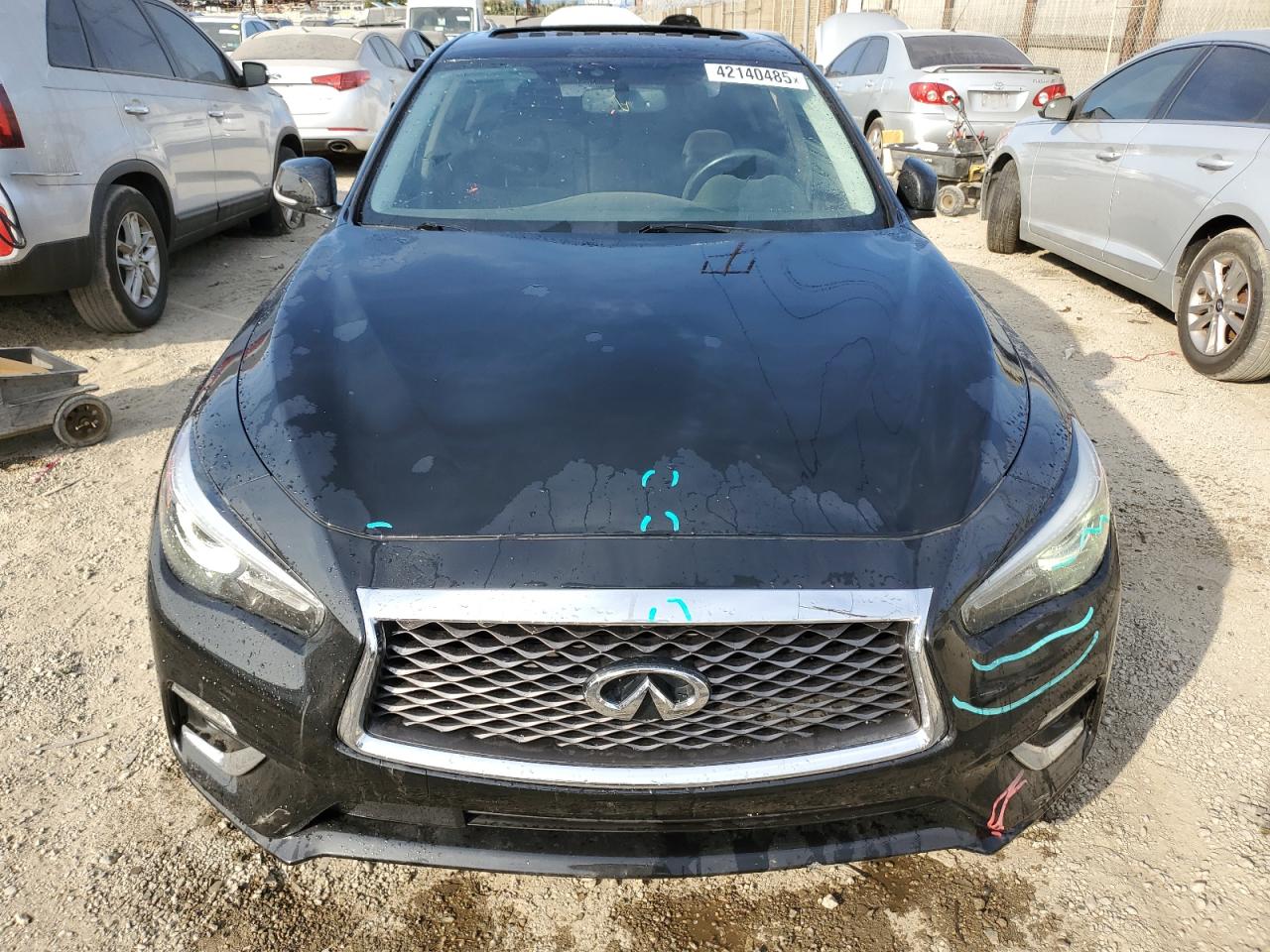 2019 Infiniti Q50 VIN JN1EV7AP3KM514645 Copart auction photo, minor dent/scratches damage thumbnail 5
