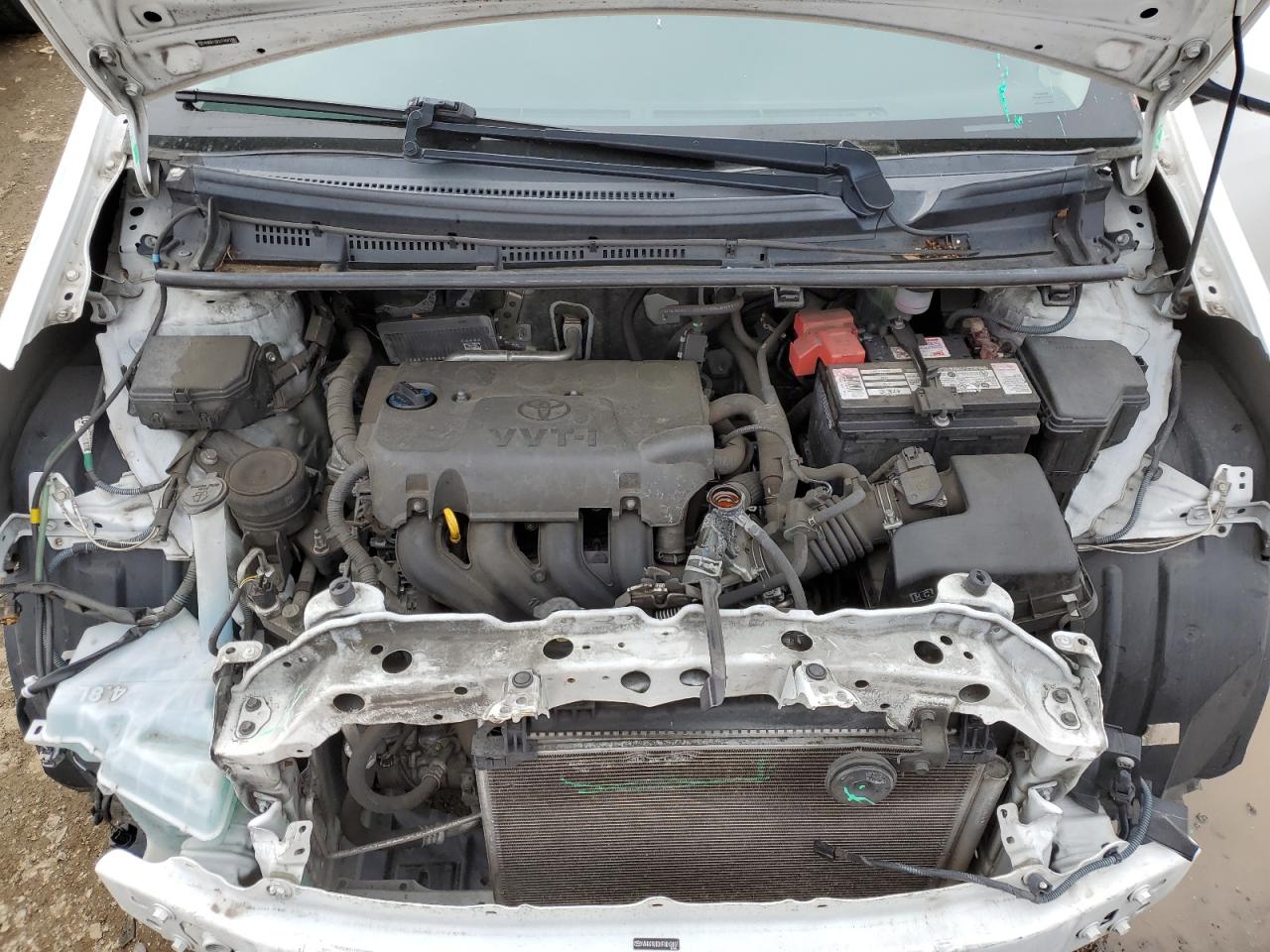 2015 Toyota Yaris VIN VNKKTUD31FA042067 Copart auction photo, front end damage thumbnail 11