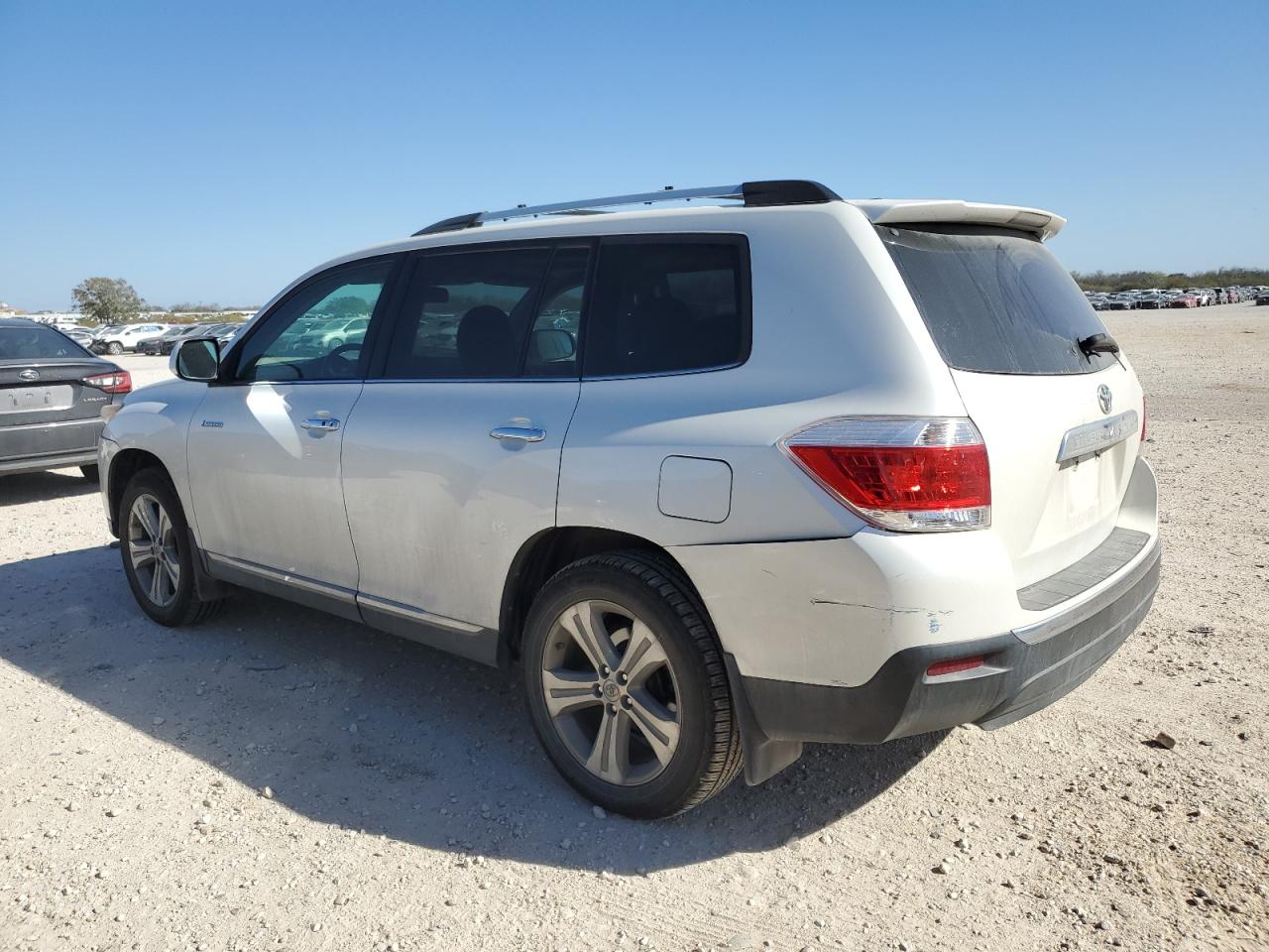 2012 Toyota Highlander VIN 5TDYK3EH6CS057480 Copart auction photo, rear end damage thumbnail 2
