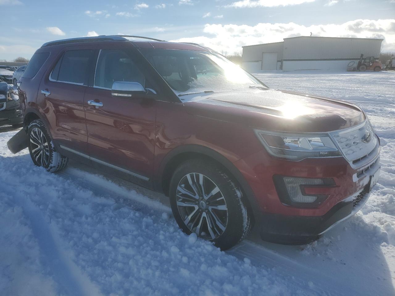 2016 Ford Explorer VIN 1FM5K8HT5GGC11558 Copart auction photo, rear end damage thumbnail 4