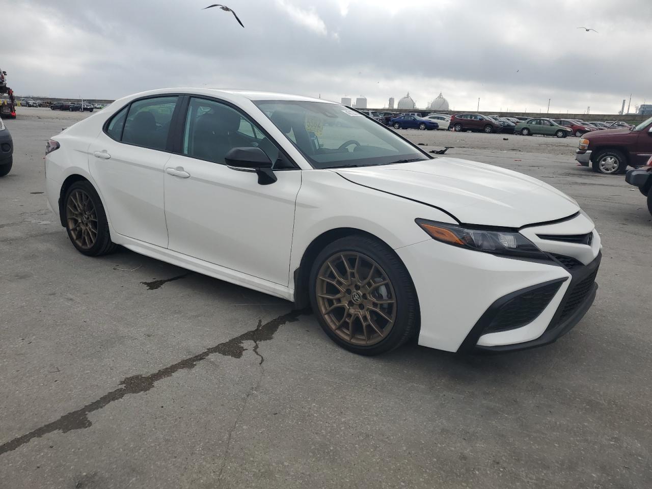 2024 Toyota Camry VIN 4T1T11BK9RU125658 Copart auction photo, water/flood damage thumbnail 4