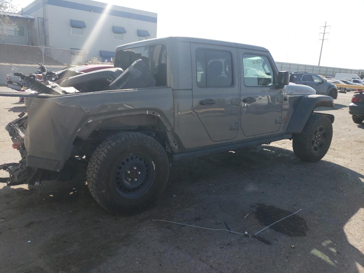 2021 Jeep Gladiator VIN 1C6JJTEG4ML547812 Copart auction photo, rear end damage thumbnail 3
