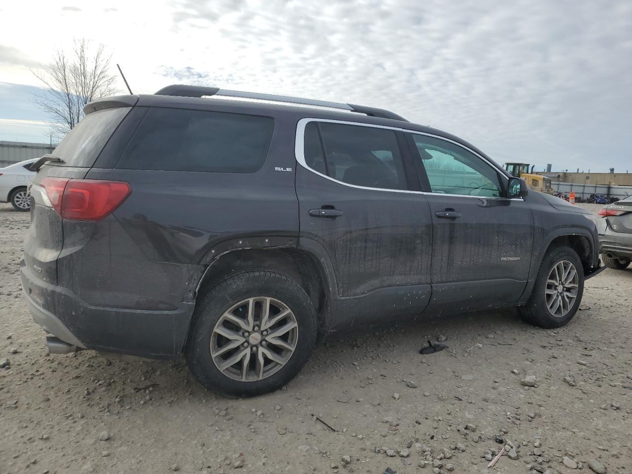 2019 GMC Acadia VIN 1GKKNSLS8KZ163453 Copart auction photo, front end damage thumbnail 3